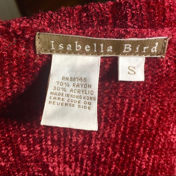 Anthropology Isabella Bird dove tie cardigan small - Picture 5 of 6